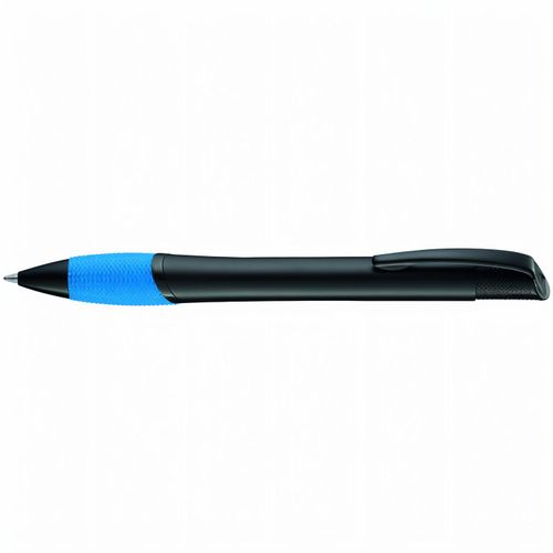 OPERA M Druckkugelschreiber (Art.-Nr. CA288241) - Metall-Druckkugelschreiber mit schwarz...