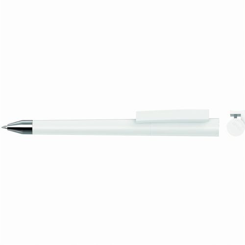 GEOS SI Drehkugelschreiber (Art.-Nr. CA288674) - Drehkugelschreiber mit gedeckt mattem...