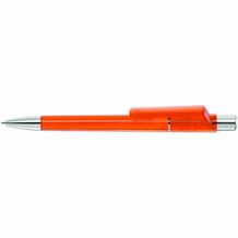 PEPP transparent SI Druckkugelschreiber (orange) (Art.-Nr. CA289296)