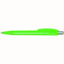 BEAT transparent Druckkugelschreiber (hellgrün) (Art.-Nr. CA293897)