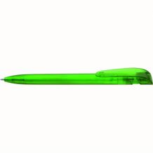 YES transparent Druckkugelschreiber (hellgrün) (Art.-Nr. CA297436)