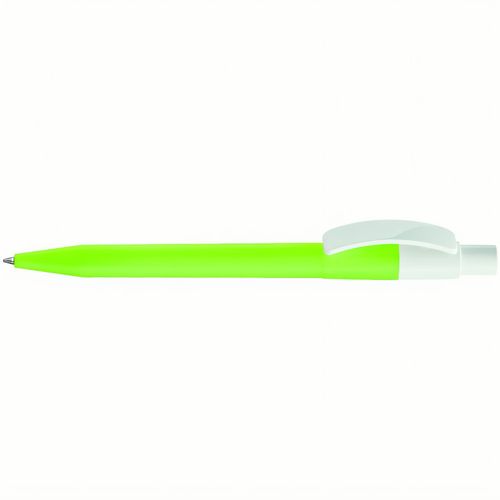 PIXEL KG F Druckkugelschreiber (Art.-Nr. CA305791) - Druckkugelschreiber mit farbig mattem...