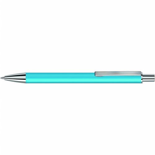 GROOVE Druckkugelschreiber (Art.-Nr. CA313588) - Metall-Druckkugelschreiber mit matter...