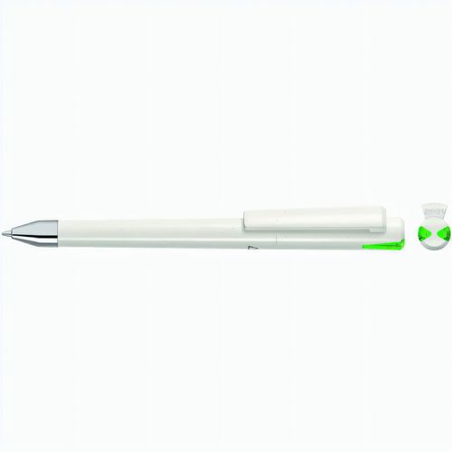 CRYS SI RECY shell Drehkugelschreiber (Art.-Nr. CA319209) - Drehkugelschreiber mit gedeckt glänzend...
