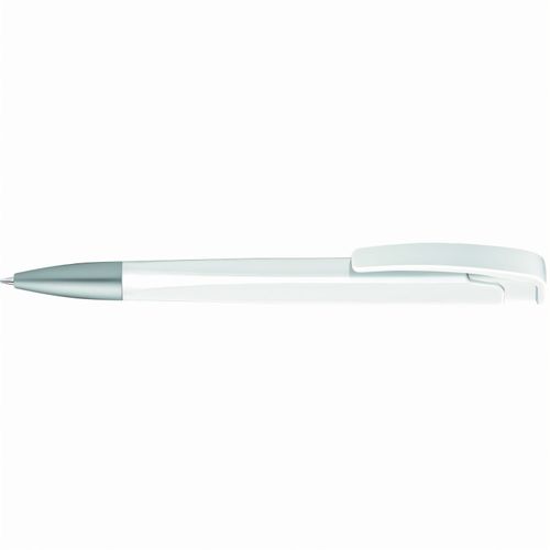 LINEO SI Druckkugelschreiber (Art.-Nr. CA334181) - Druckkugelschreiber mit geometrisch...