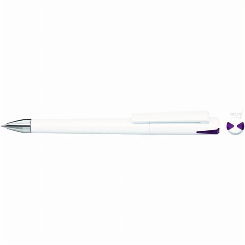 CRYS SI Drehkugelschreiber (Art.-Nr. CA335507) - Drehkugelschreiber mit gedeckt glänzend...