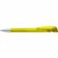 YES transparent SI Druckkugelschreiber (gelb) (Art.-Nr. CA337209)