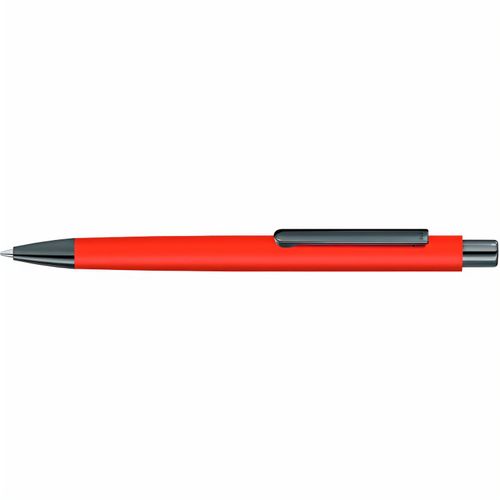 ELLIPSE GUM Druckkugelschreiber (Art.-Nr. CA343547) - Metall-Druckkugelschreiber mit ellipsenf...
