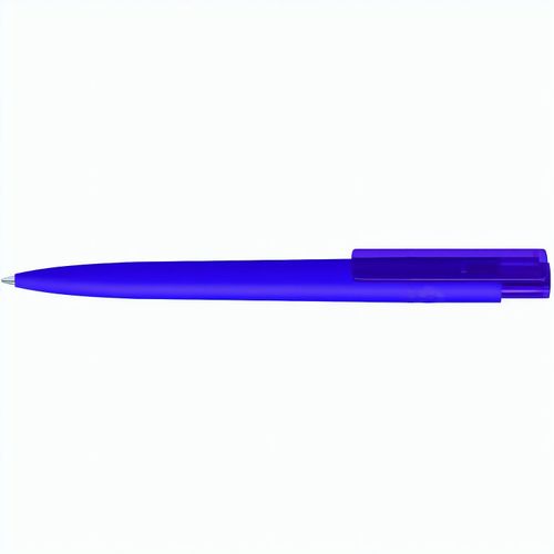 RECYCLED PET PEN PRO K transparent GUM Druckkugelschreiber (Art.-Nr. CA357747) - Druckkugelschreiber mit gummiertem...