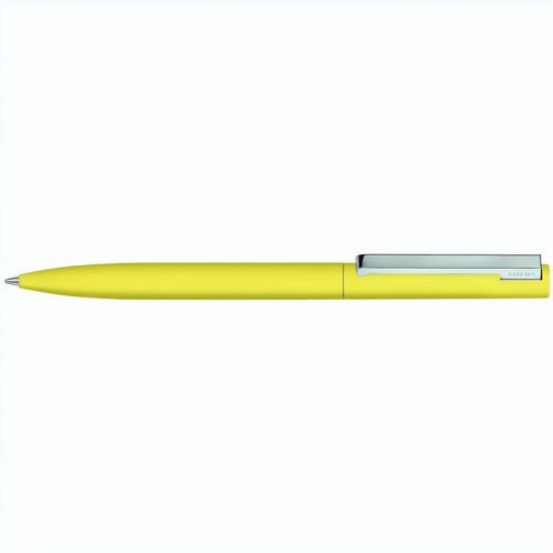 BRIGHT F GUM Drehkugelschreiber (Art.-Nr. CA359936) - Metall-Drehkugelschreiber mit Softtouch-...