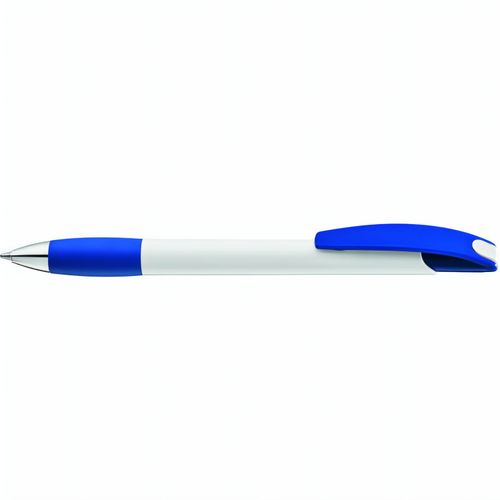 MEMORY SI Druckkugelschreiber (Art.-Nr. CA367056) - Druckkugelschreiber mit gedeckt glänzen...