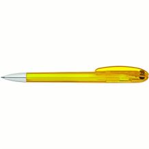 SPOT transparent SI Druckkugelschreiber (gelb) (Art.-Nr. CA375934)