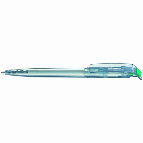 RECYCLED PET PEN transparent SG Druckkugelschreiber (Art.-Nr. CA376256) - Druckkugelschreiber aus recyceltem...