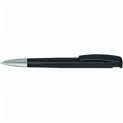 LINEO SI Druckkugelschreiber (Art.-Nr. CA379634) - Druckkugelschreiber mit geometrisch...