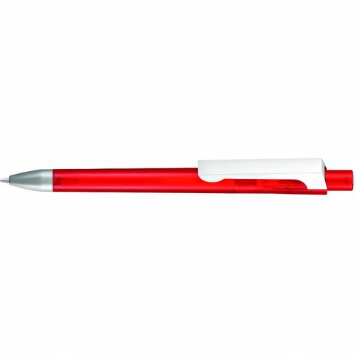 CHECK frozen KG SI Druckkugelschreiber (Art.-Nr. CA392321) - Druckkugelschreiber mit transparent...