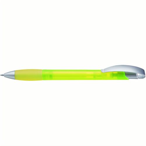 ENERGY frozen SI Druckkugelschreiber (Art.-Nr. CA401234) - Druckkugelschreiber mit transparent...