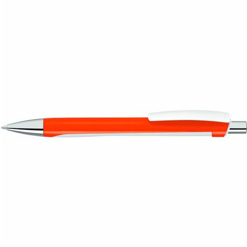 WAVE GUM Druckkugelschreiber (Art.-Nr. CA402564) - Druckkugelschreiber mit zweigeteiltem...