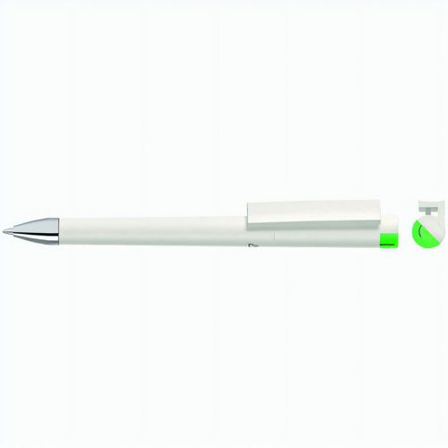 GEOS SI RECY shell Drehkugelschreiber (Art.-Nr. CA402952) - Drehkugelschreiber mit gedeckt mattem...