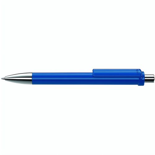 FASHION SI Druckkugelschreiber (Art.-Nr. CA418466) - Druckkugelschreiber mit gedeckt glänzen...