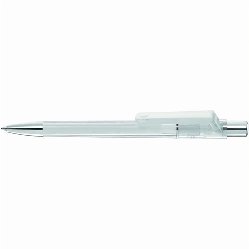 PEPP transparent SI Druckkugelschreiber (Art.-Nr. CA419465) - Druckkugelschreiber mit transparent...