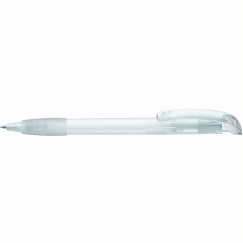 VARIO grip frozen Druckkugelschreiber (Art.-Nr. CA419676) - Druckkugelschreiber mit transparent...