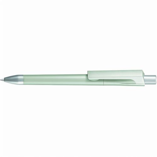 CHECK SI Druckkugelschreiber (Art.-Nr. CA421134) - Druckkugelschreiber mit gedeckt matten...