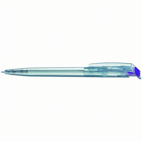 RECYCLED PET PEN transparent SG Druckkugelschreiber (Art.-Nr. CA426589) - Druckkugelschreiber aus recyceltem...