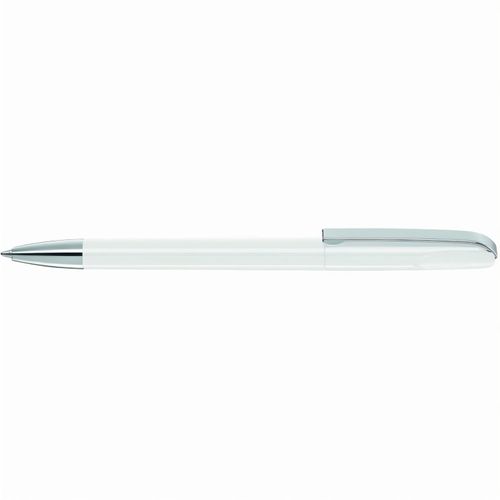 PUR SI Drehkugelschreiber (Art.-Nr. CA433518) - Drehkugelschreiber mit glänzend gedeckt...