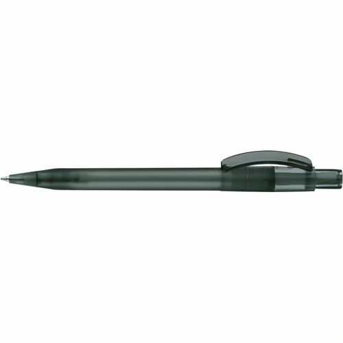 PIXEL frozen Druckkugelschreiber (Art.-Nr. CA434889) - Druckkugelschreiber mit gefrostetem...