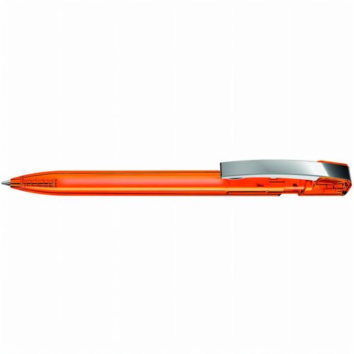 SKY transparent M Druckkugelschreiber (Art.-Nr. CA435050) - Druckkugelschreiber mit transparent...