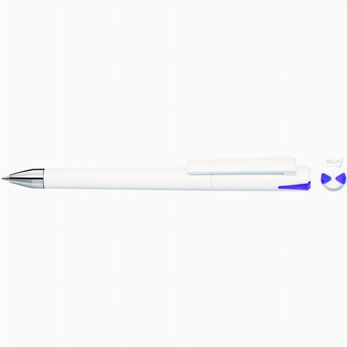 CRYS SI Drehkugelschreiber (Art.-Nr. CA439541) - Drehkugelschreiber mit gedeckt glänzend...