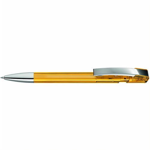 SKY transparent M SI Druckkugelschreiber (Art.-Nr. CA443101) - Druckkugelschreiber mit transparent...
