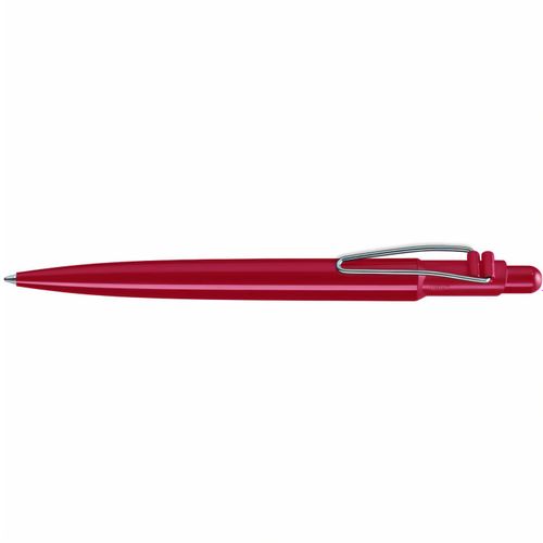 VISTA Druckkugelschreiber (Art.-Nr. CA443166) - Druckkugelschreiber mit gedeckt glänzen...