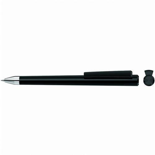 CRYS SI Drehkugelschreiber (Art.-Nr. CA450687) - Drehkugelschreiber mit gedeckt glänzend...