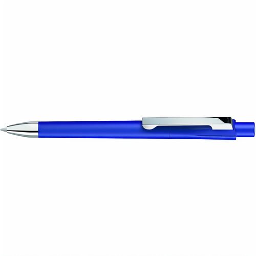 CHECK M-SI Druckkugelschreiber (Art.-Nr. CA451724) - Druckkugelschreiber mit gedeckt matten...