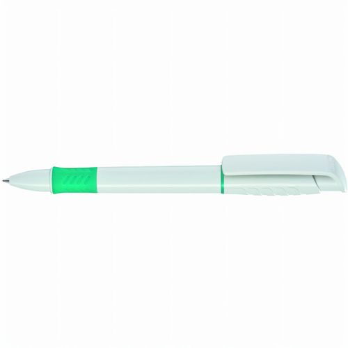 PRIMA Druckkugelschreiber (Art.-Nr. CA456150) - Druckkugelschreiber mit gedeckt glänzen...