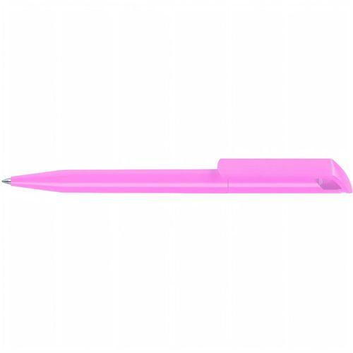 POP Drehkugelschreiber (Art.-Nr. CA457750) - Drehkugelschreiber mit gedeckt glänzend...