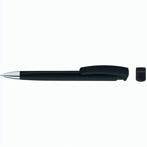 TRINITY SI RECY Druckkugelschreiber (Art.-Nr. CA459498) - Druckkugelschreiber mit gedeckt mattem...