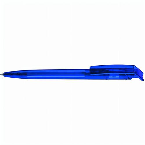 RECYCLED PET PEN transparent Druckkugelschreiber (Art.-Nr. CA459699) - Druckkugelschreiber aus recyceltem...