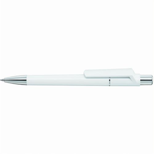 PEPP SI Druckkugelschreiber (Art.-Nr. CA467330) - Druckkugelschreiber mit gedeckt glänzen...