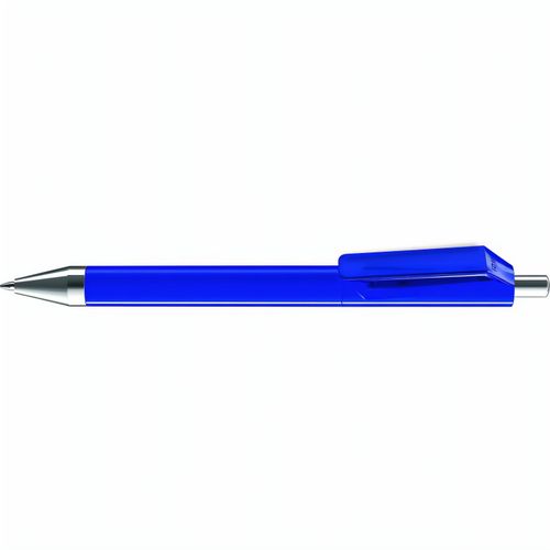 FUSION SI F Druckkugelschreiber (Art.-Nr. CA467650) - Druckkugelschreiber mit gedeckt glänzen...