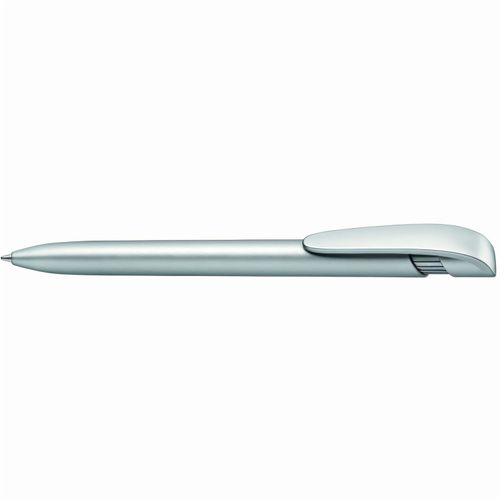 YES LUX Druckkugelschreiber (Art.-Nr. CA480324) - Druckkugelschreiber mit gedeckt glänzen...