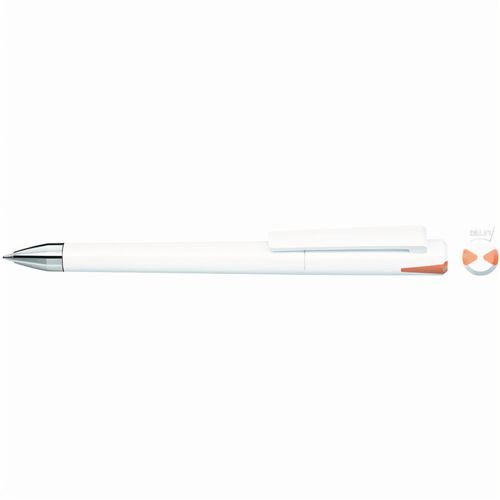 CRYS SI Drehkugelschreiber (Art.-Nr. CA490474) - Drehkugelschreiber mit gedeckt glänzend...