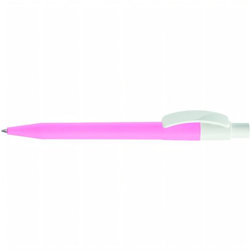 PIXEL KG F Druckkugelschreiber (Art.-Nr. CA492768) - Druckkugelschreiber mit farbig mattem...