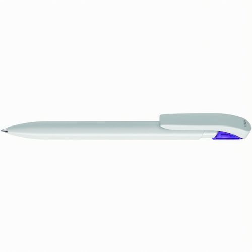 SKY Druckkugelschreiber (Art.-Nr. CA495373) - Druckkugelschreiber mit gedeckt glänzen...