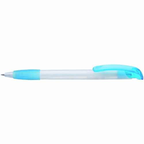 VARIO grip frozen Druckkugelschreiber (Art.-Nr. CA500311) - Druckkugelschreiber mit transparent...