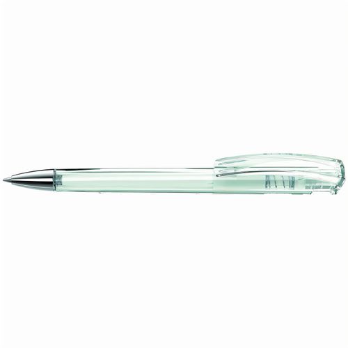 TRINITY transparent SI Druckkugelschreiber (Art.-Nr. CA515921) - Druckkugelschreiber mit transparent...