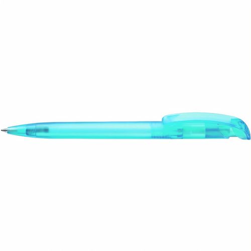 VARIO frozen Druckkugelschreiber (Art.-Nr. CA519055) - Druckkugelschreiber mit transparent...
