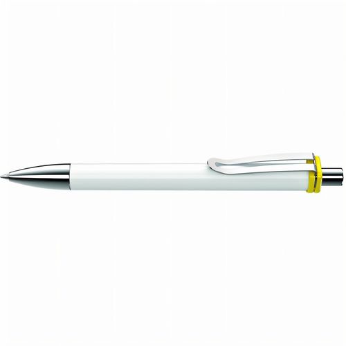 VOGUE XL SI Druckkugelschreiber (Art.-Nr. CA522663) - Druckkugelschreiber mit gedeckt glänzen...