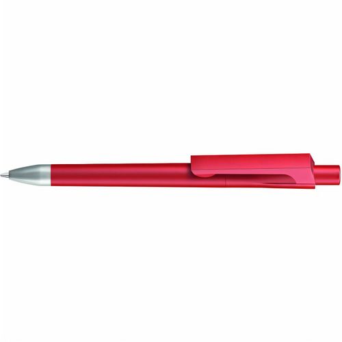 CHECK SI Druckkugelschreiber (Art.-Nr. CA526065) - Druckkugelschreiber mit gedeckt matten...